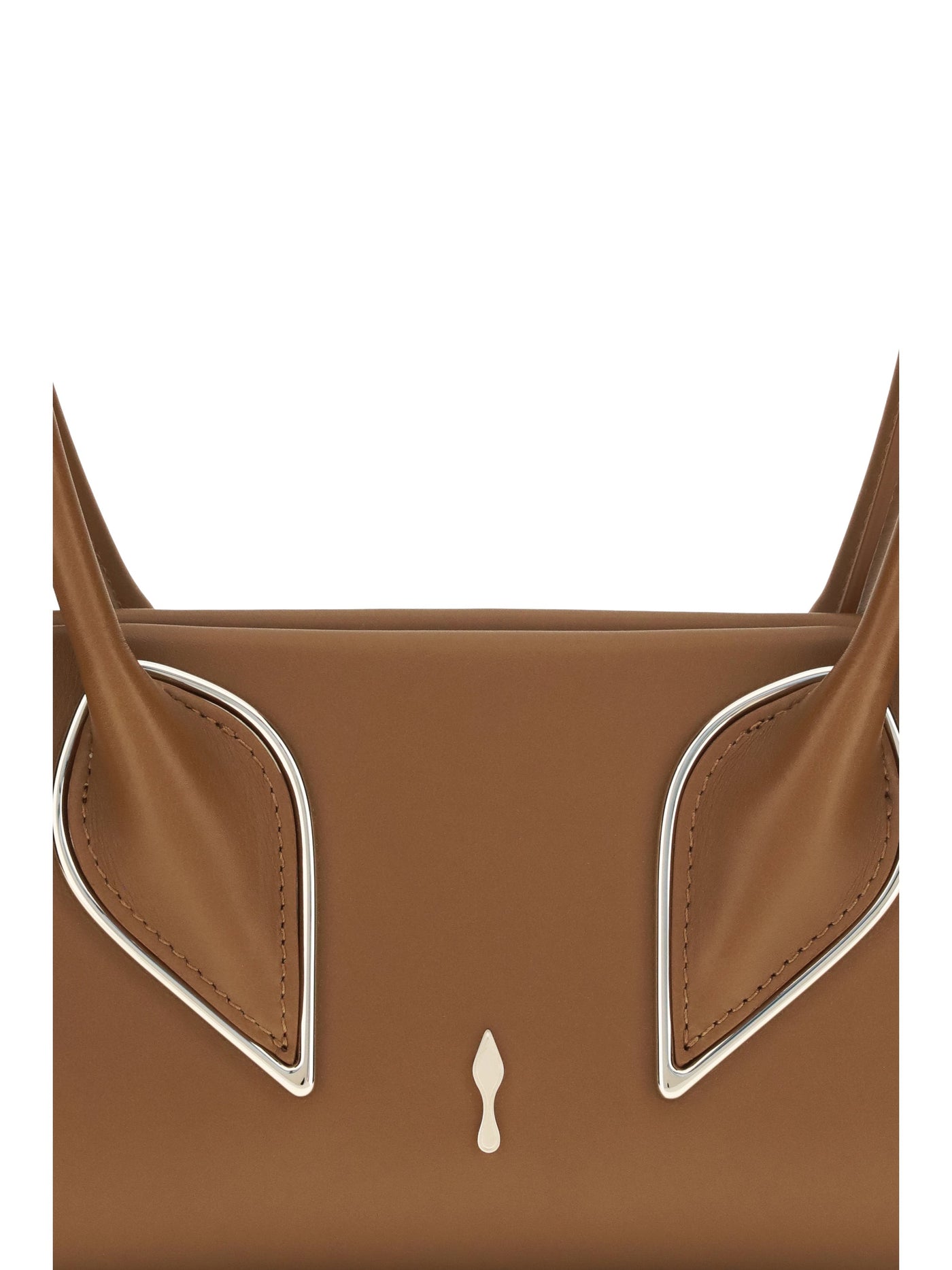 Christian Louboutin Venus Shoulder Bag — Tan Calf Leather