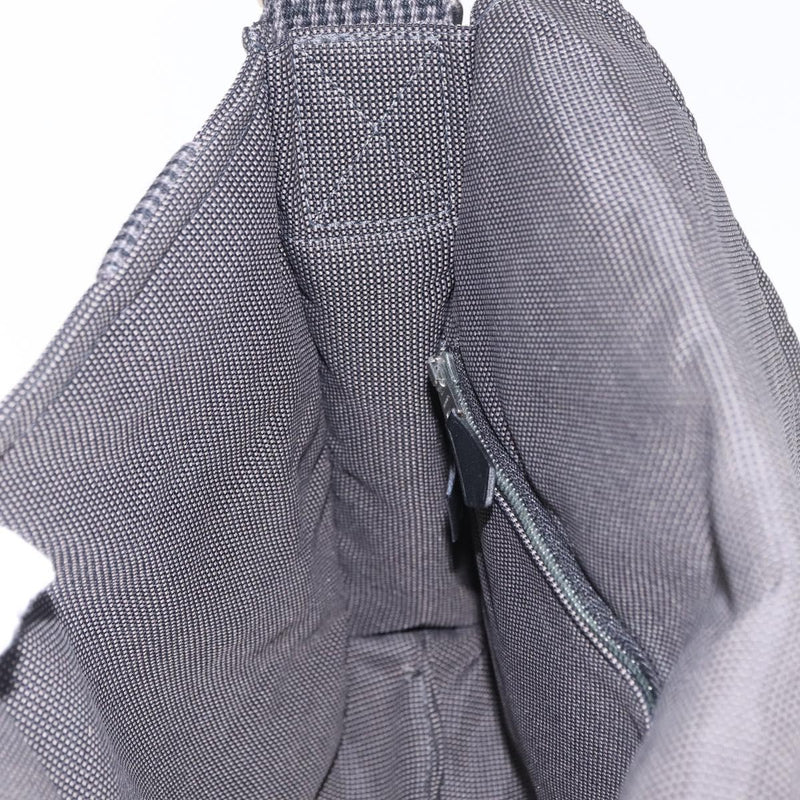 Hermes Fourre Tout Besace Messenger Toile Gray Canvas