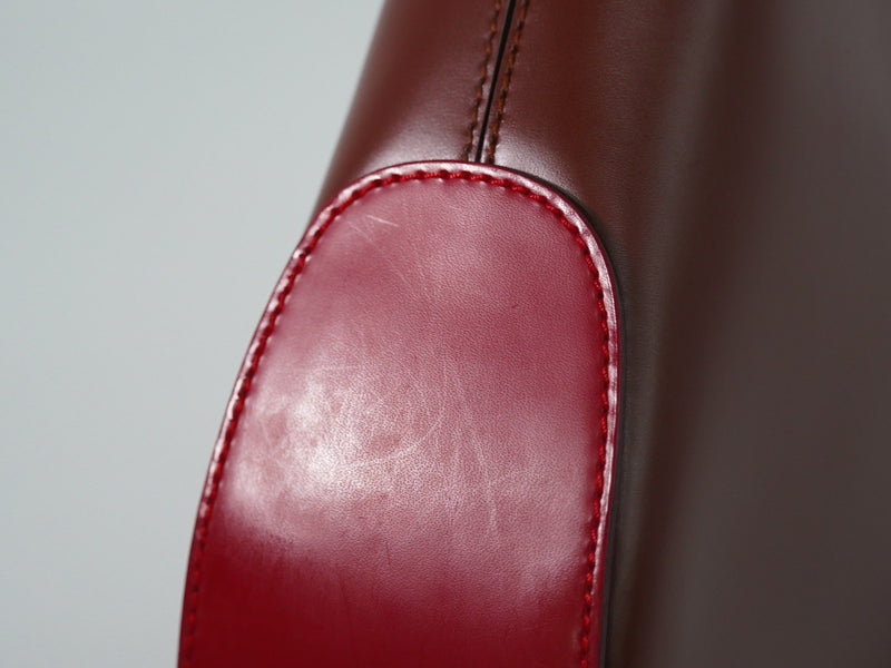 Salvatore Ferragamo Gancini Hobo Leather Brown