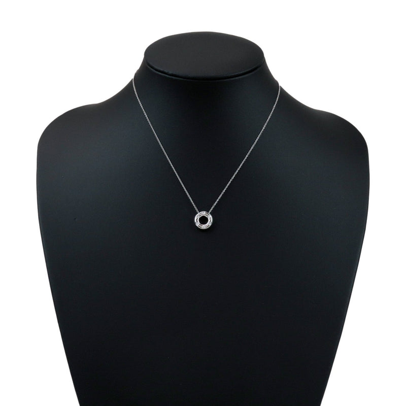 Tiffany & Co. Etoile Circle Donut Pendant Platinum With Diamonds Silver Bijoux