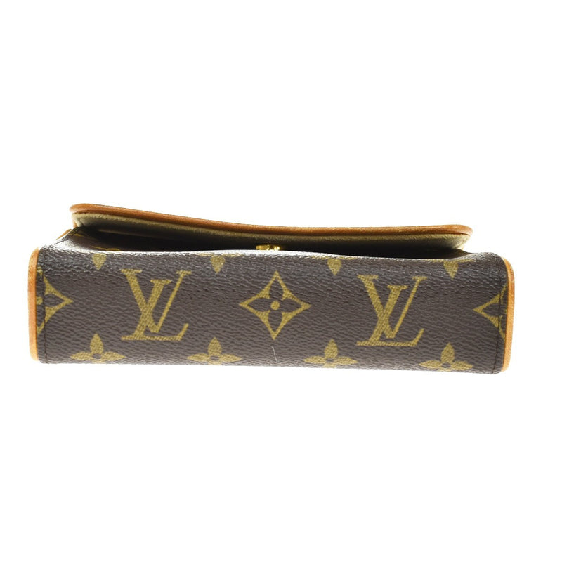 Louis Vuitton Florentine Waist Monogram Canvas Brown Bag