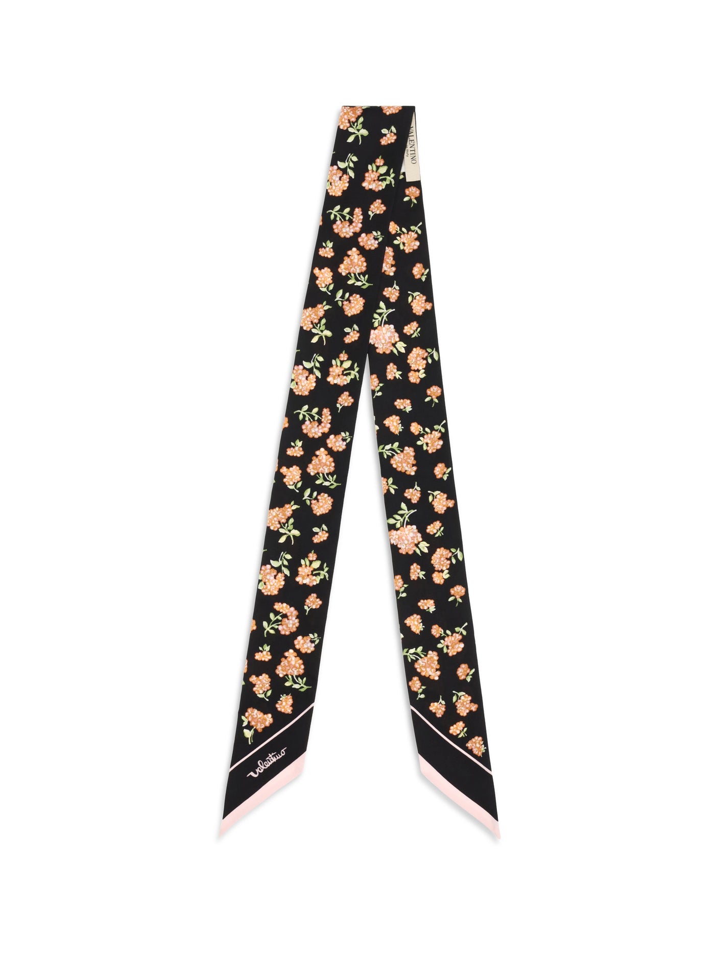 Valentino Garavani Scarf — Black Silk Scarfs