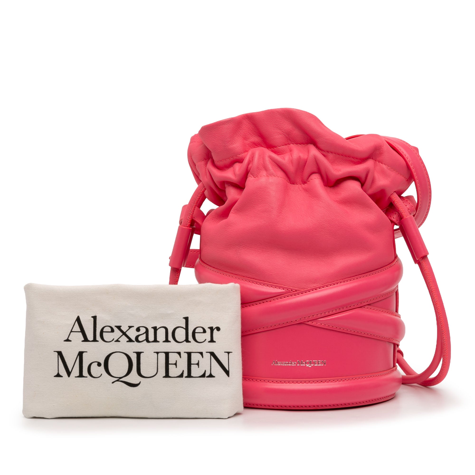 Calfskin The Soft Curve Bucket Bag - Image 7