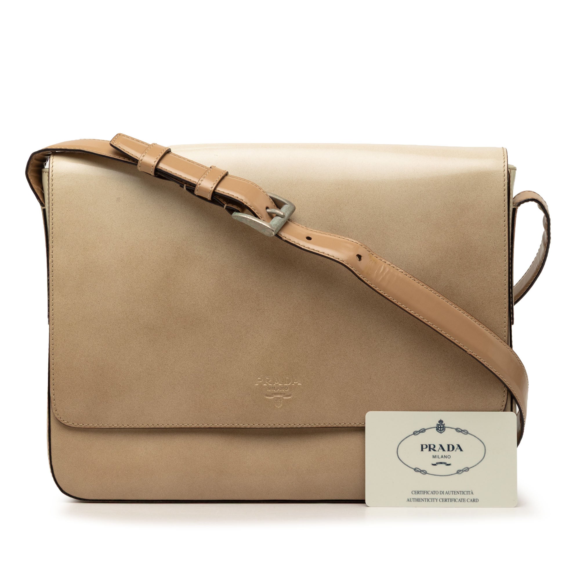 Spazzolato Leather Crossbody - Image 7