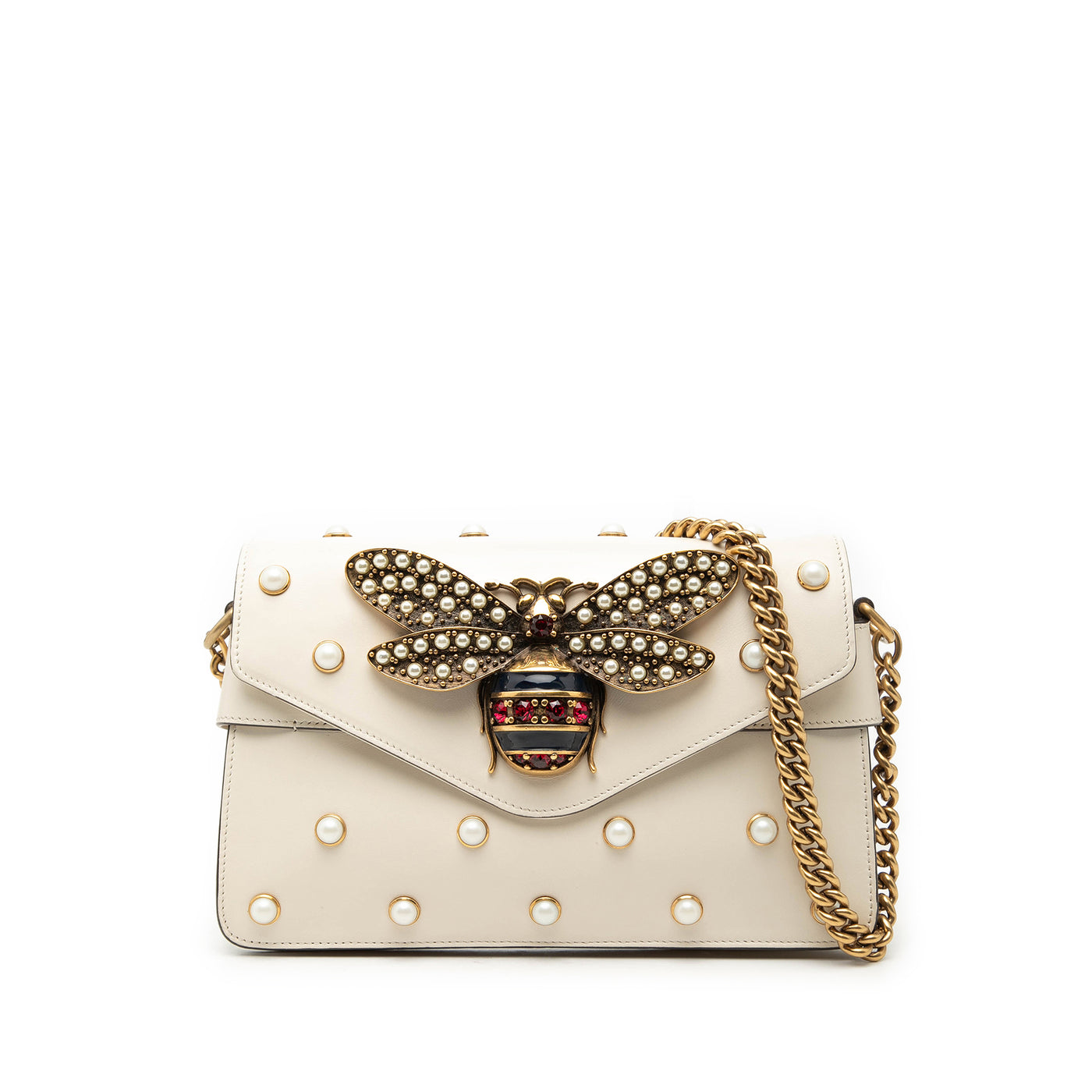 Mini Leather Queen Margaret Broadway Satchel - Image 1
