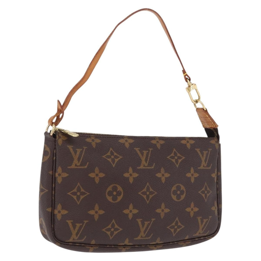 Louis Vuitton Pochette Accessoires Nm Monogram Canvas Brown Bag