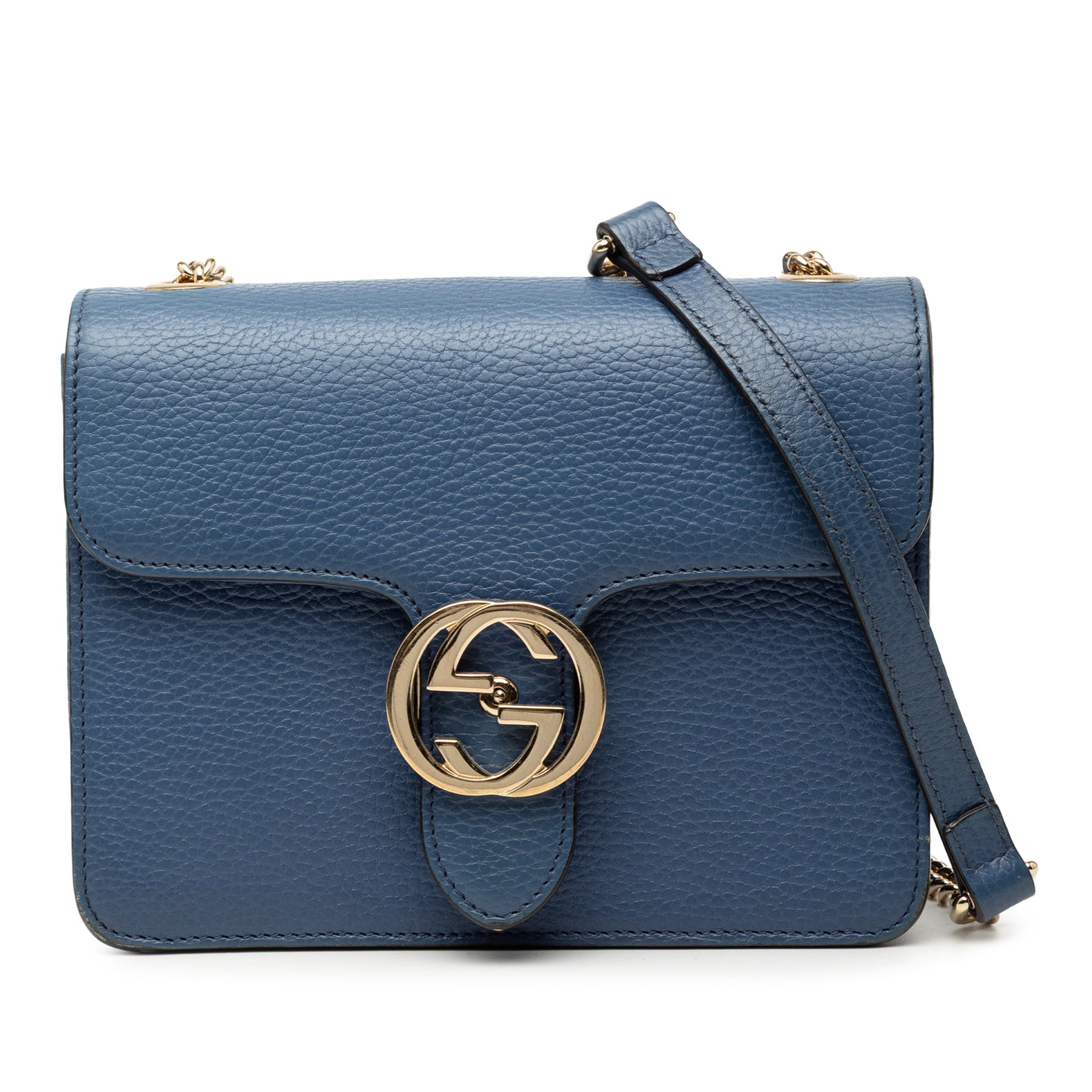 Small Dollar Calfskin Interlocking G Crossbody - Image 1