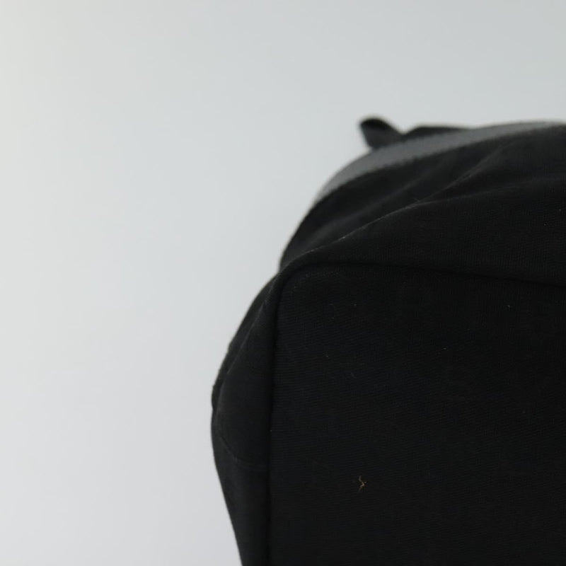 Bvlgari Logomania Canvas Black Bag