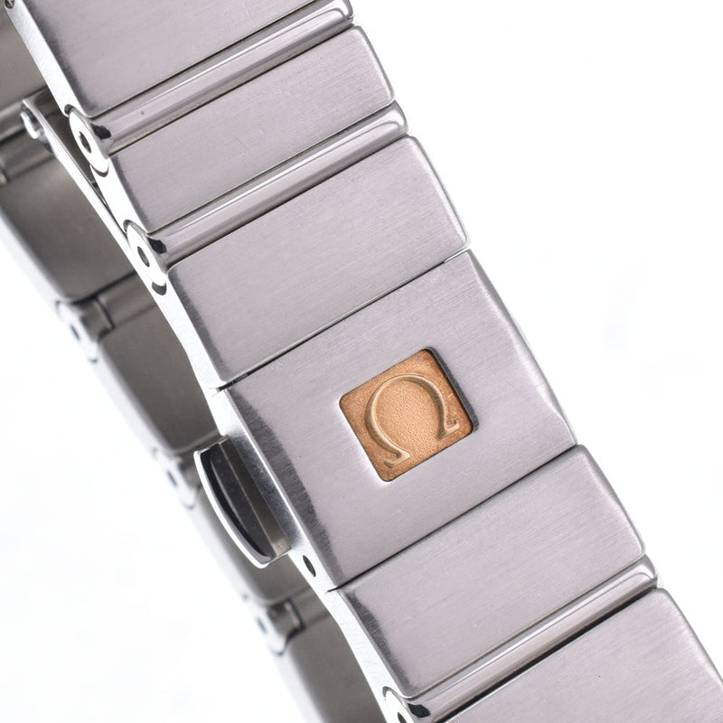 Omega Constellation Quartz Stainless Steel With Diamond Bezel And Markers Watches