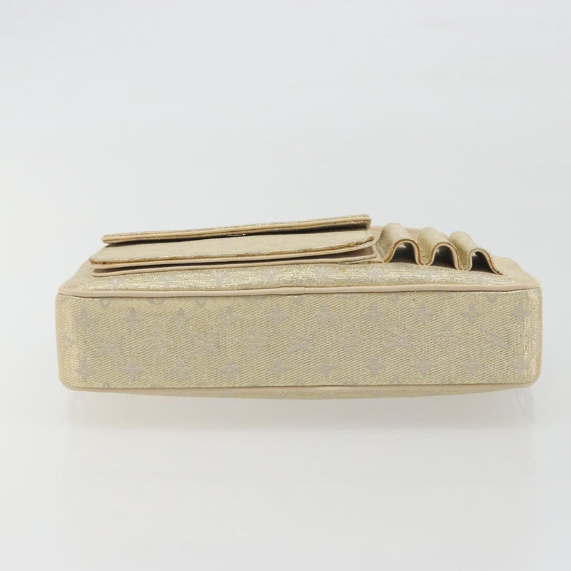 Louis Vuitton Mckenna Mini Lin Gold Canvas Bag
