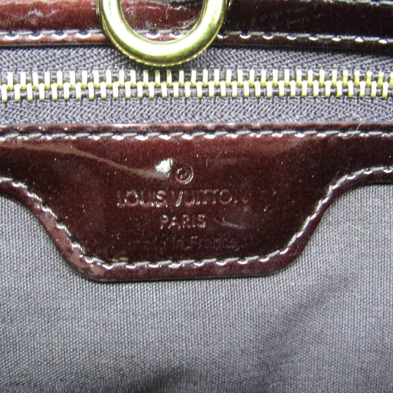 Louis Vuitton Wilshire Monogram Vernis Burgundy Patent_leather Bag