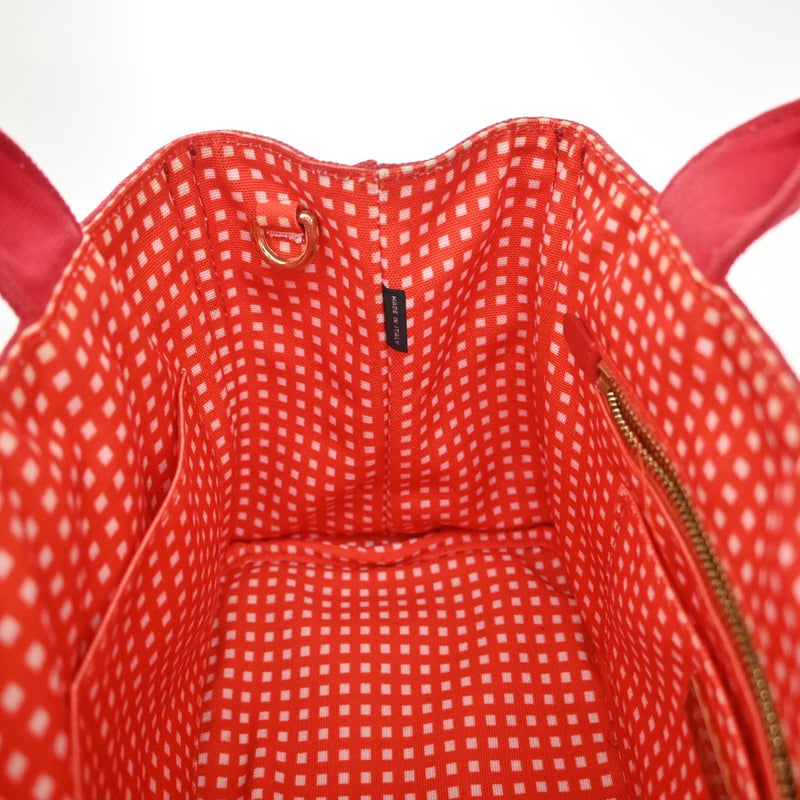 Prada Canapa Canvas Red Bag