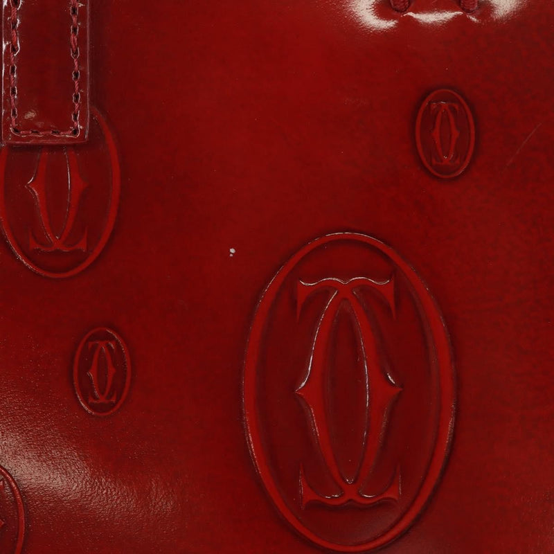 Cartier Happy Birthday Patent Leather Red Patent_leather Bag