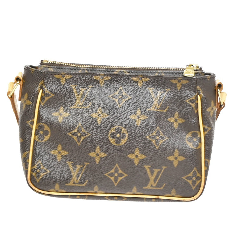 Louis Vuitton Viva Cite Monogram Canvas Brown Leather Bag