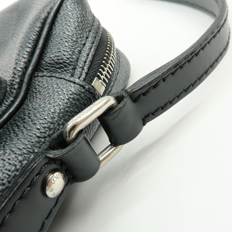 Louis Vuitton Rem Damier Graphite Black Canvas Bag