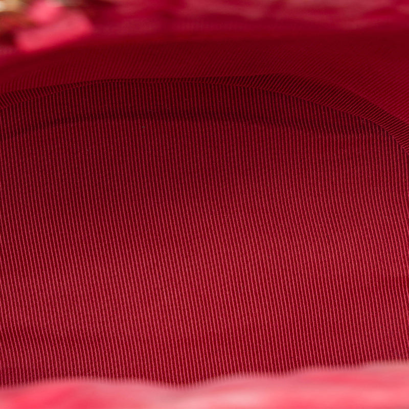 Mini Velvet Crystal Pearl Crush Bucket Bag - Image 4