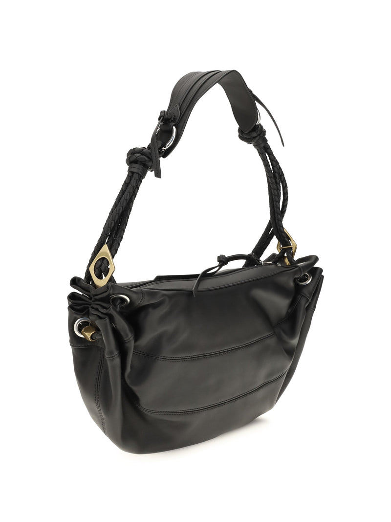Isabel Marant Shoulder Bag — Black Lamb Ovis Aries