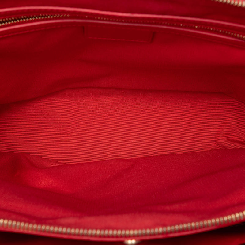 Large Lambskin Cannage Soft Zipped Lady Dior Shopping Tote - Image 4