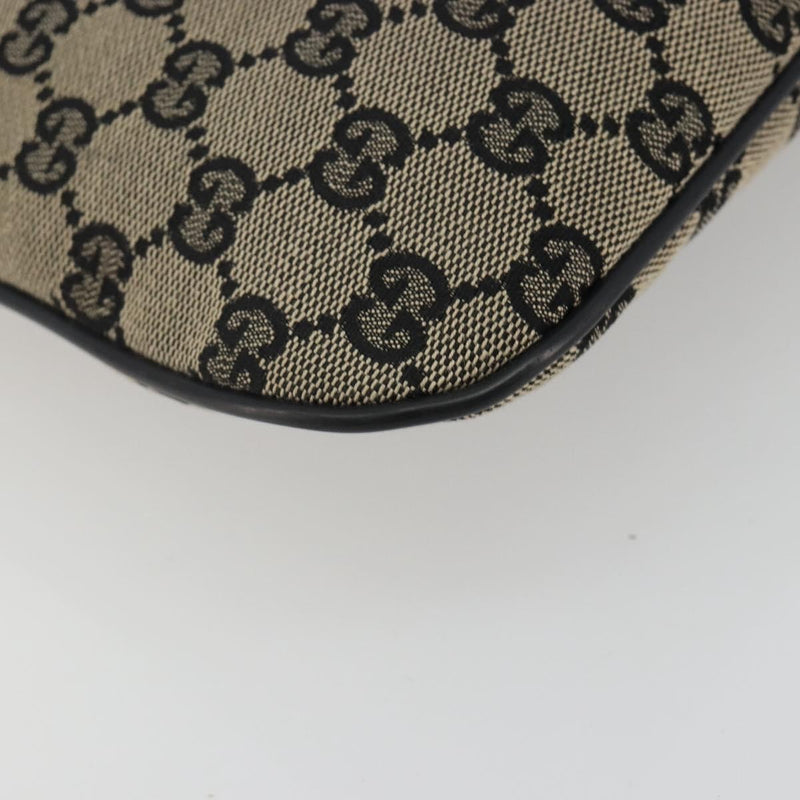 Gucci Web Strap Zip Messenger Gg Canvas Beige