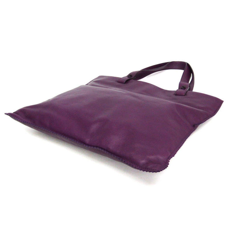 Loewe Anagram Leather Purple Bag