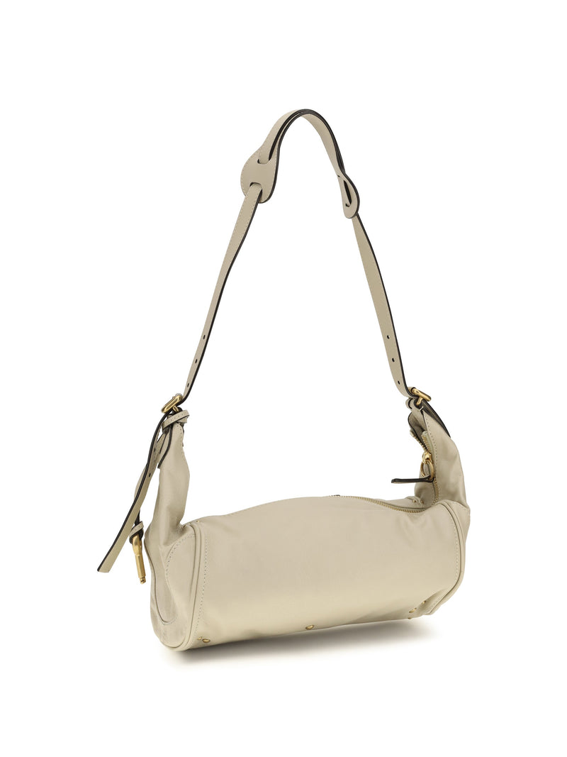 Chloé Shoulder Bag — Beige Calf Leather Bos Taurus