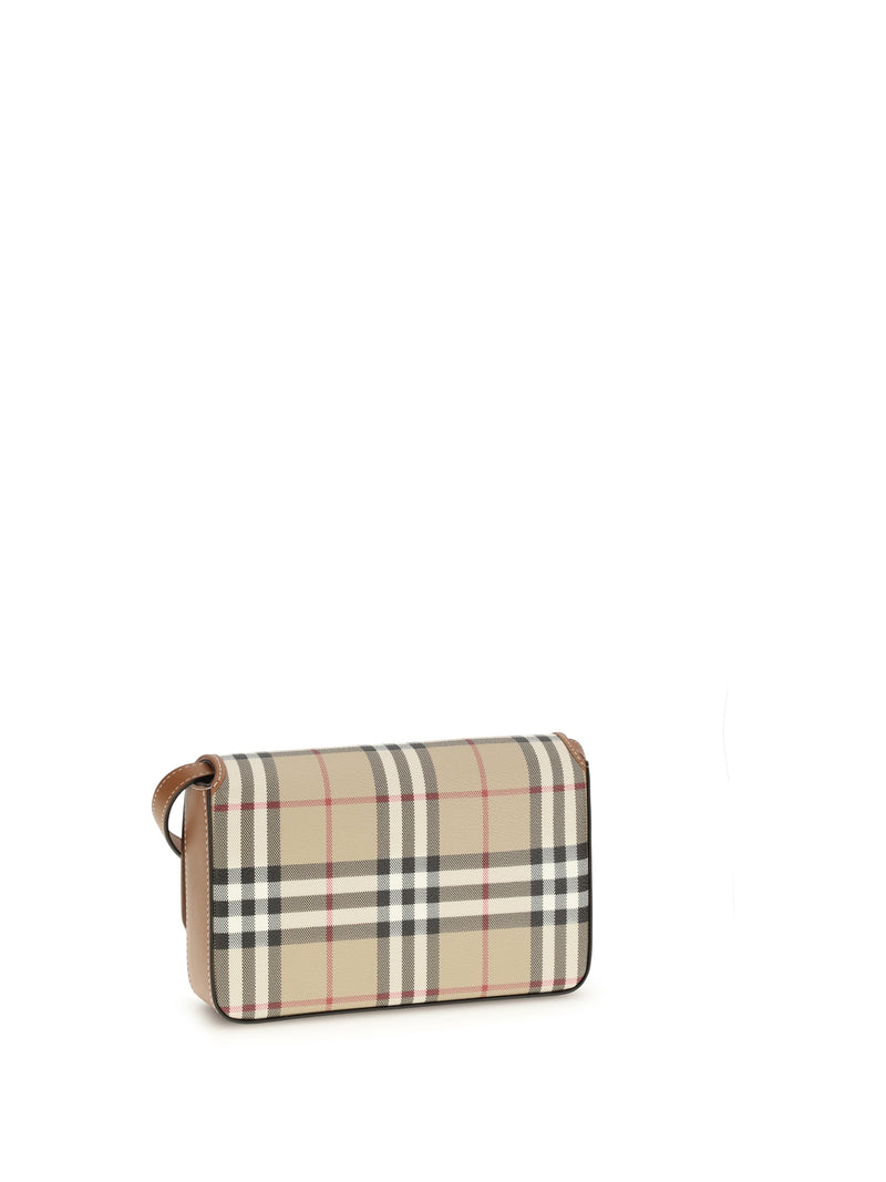 Burberry Hampshire Shoulder Bag — Brown