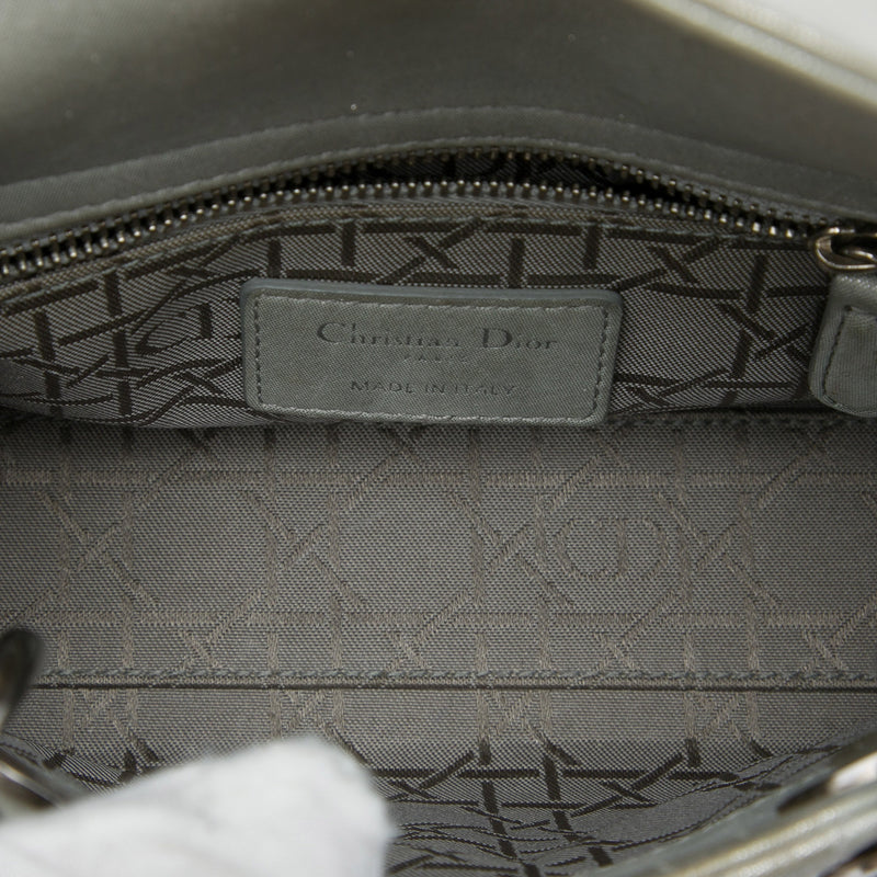 Mini Iridescent Lambskin Cannage Lady Dior - Image 4