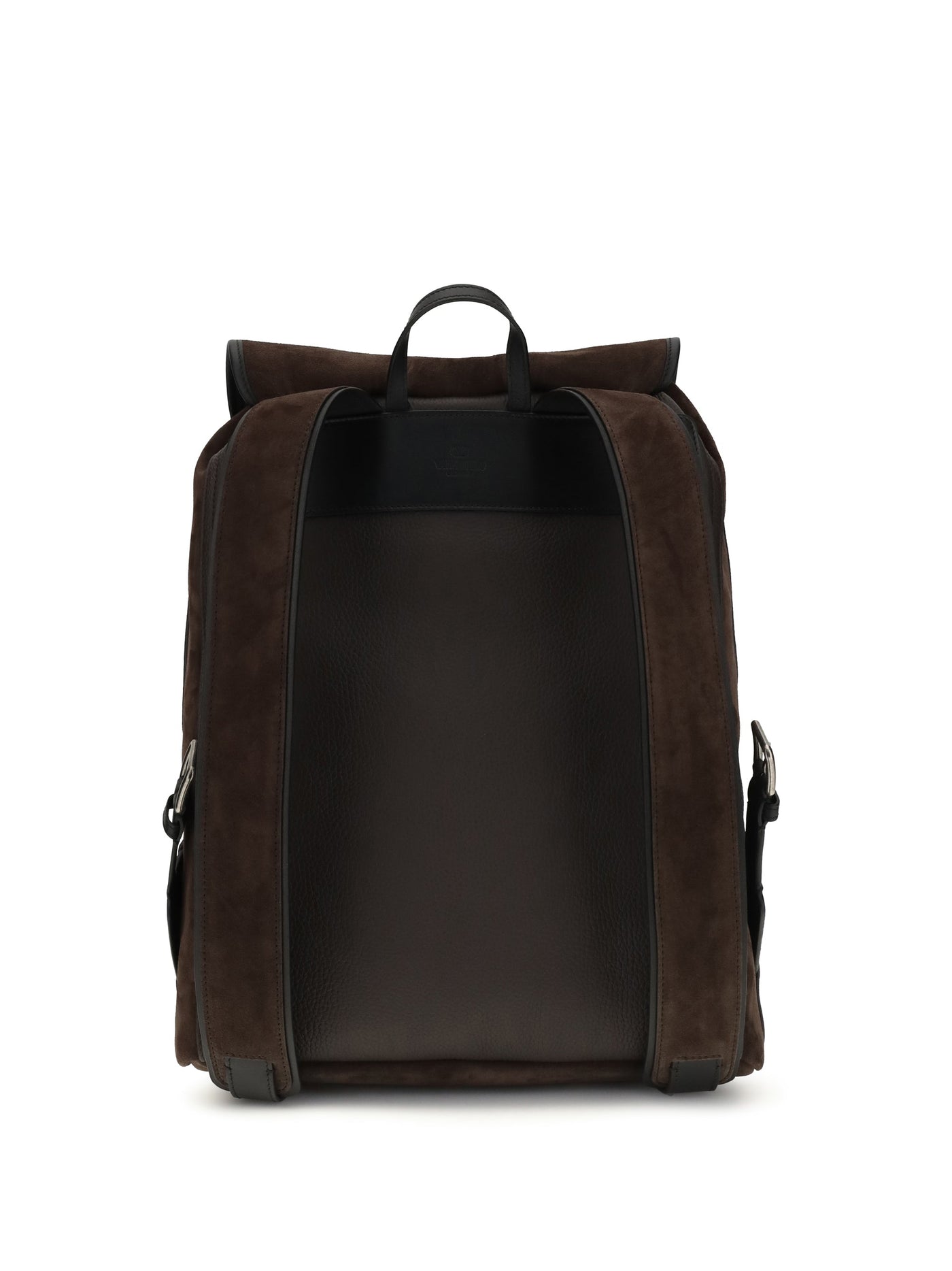 Valentino Garavani Antibes Backpack — Brown Calf Leather