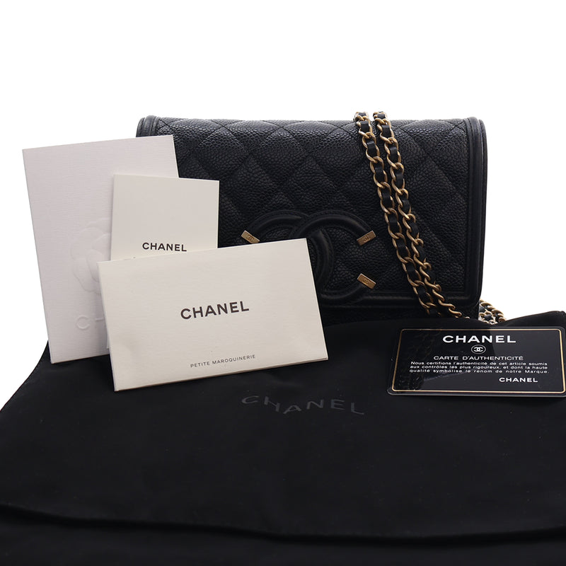 Caviar CC Filigree Wallet On Chain - Image 15