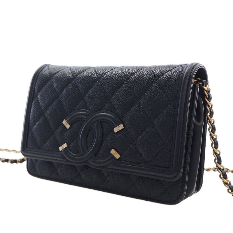 Caviar CC Filigree Wallet On Chain - Image 2