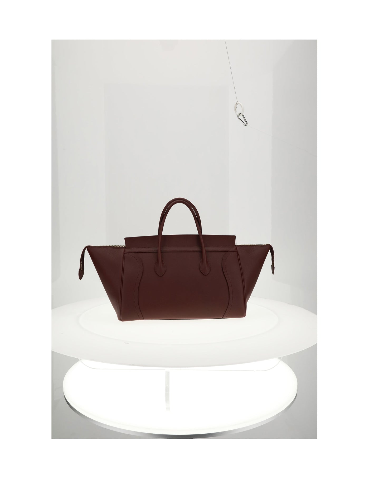Celine Shoulder Bag — Brown Calf Leather