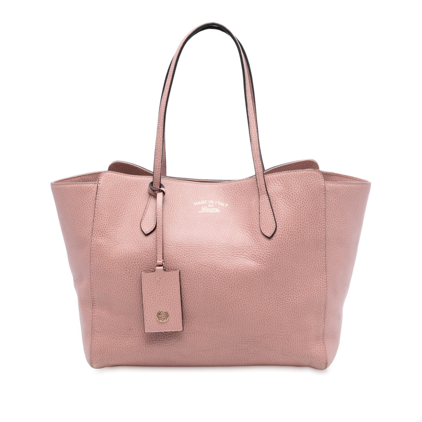 Medium Leather Swing Tote - Image 1