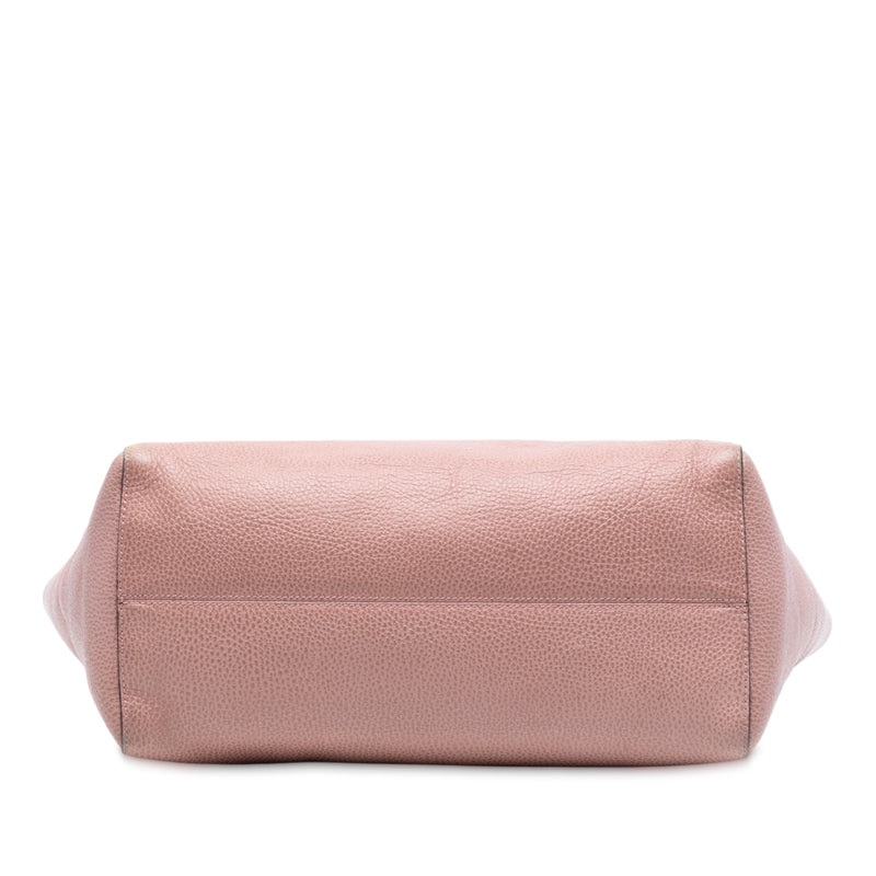 Medium Leather Swing Tote - Image 3