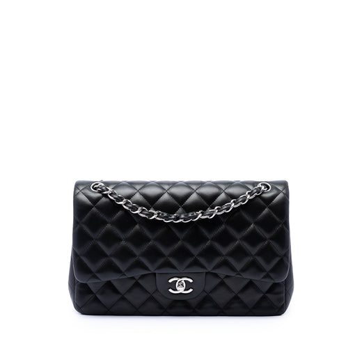 Jumbo Classic Lambskin Double Flap - Image 1
