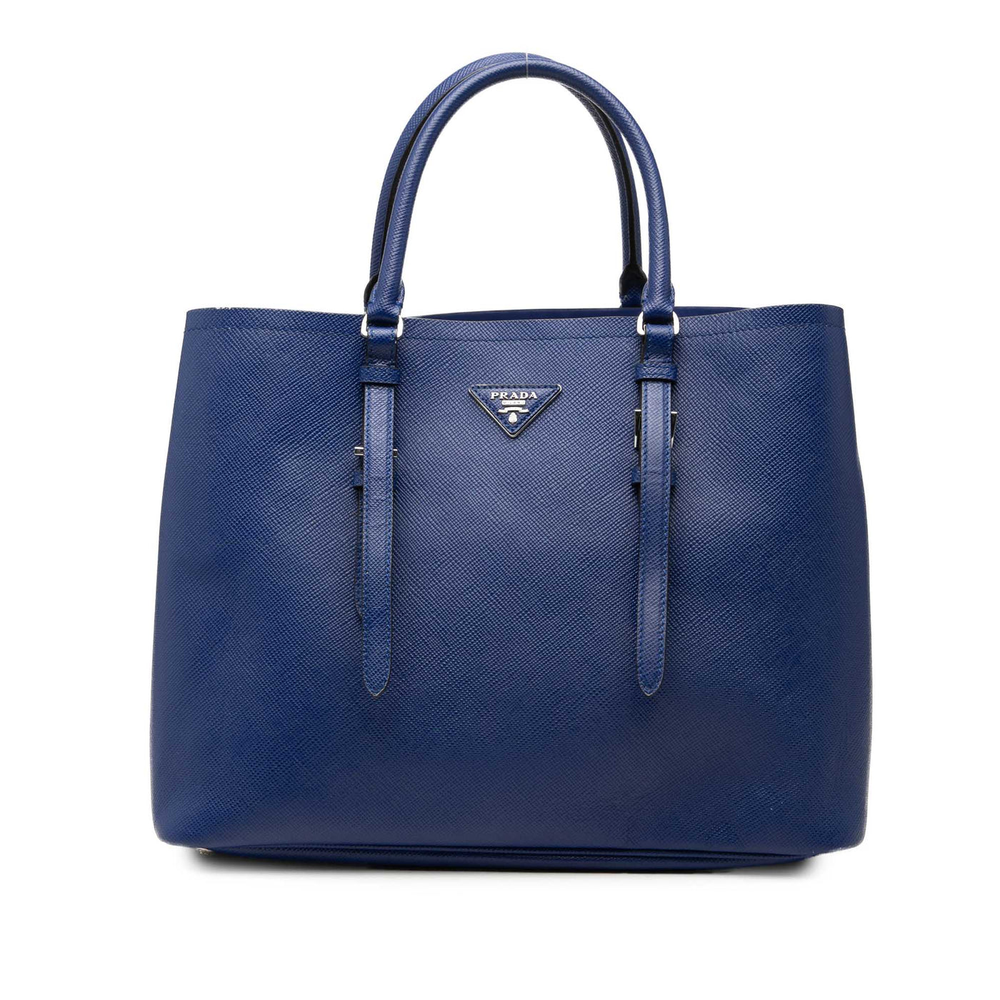 Medium Saffiano Cuir Double Handle Satchel - Image 1