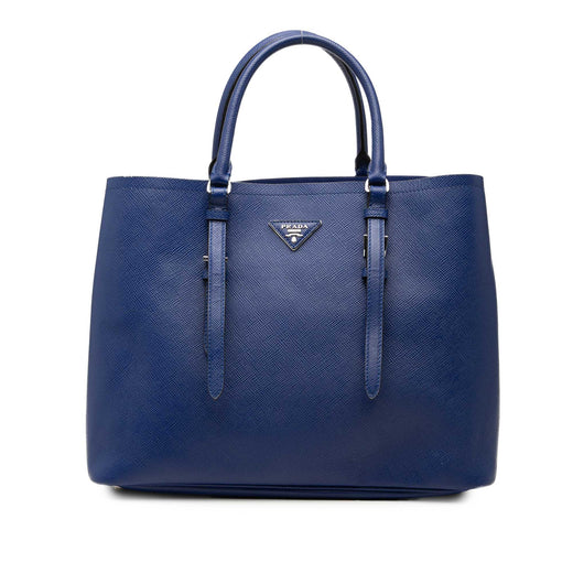 Medium Saffiano Cuir Double Handle Satchel - Image 1