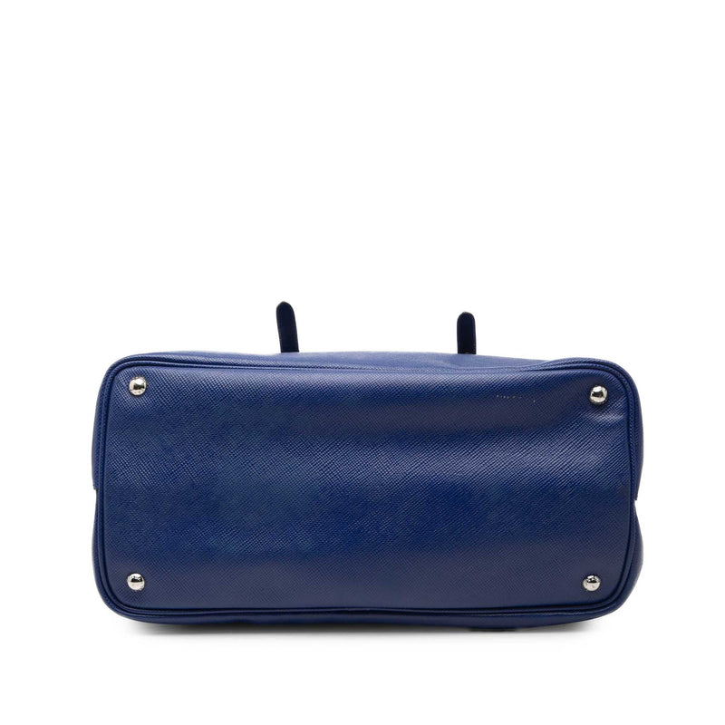 Medium Saffiano Cuir Double Handle Satchel - Image 3