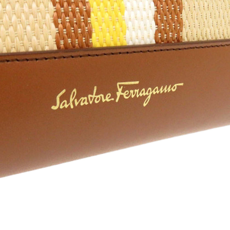 Medium Striped Canvas and Leather Amy Tote - Image 12