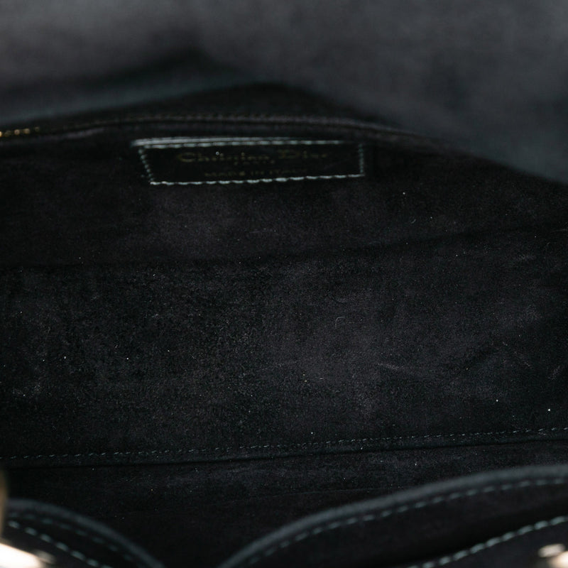 Small Metallic Lambskin Cannage My ABCDior Lady Dior - Image 4