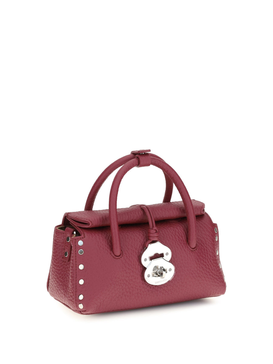 Zanellato Centauro Baby Top Handle Bag — Pink Calf Leather