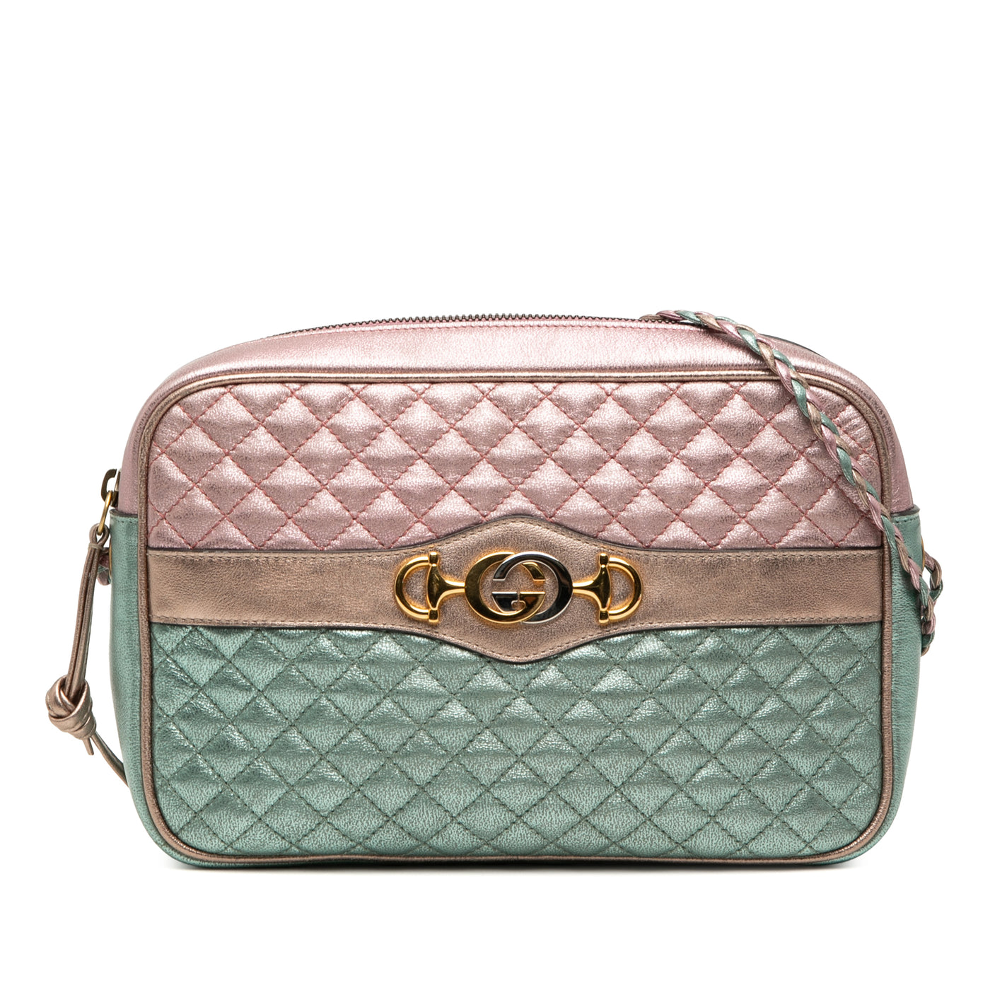 Laminated Nappa Trapuntata Crossbody - Image 1