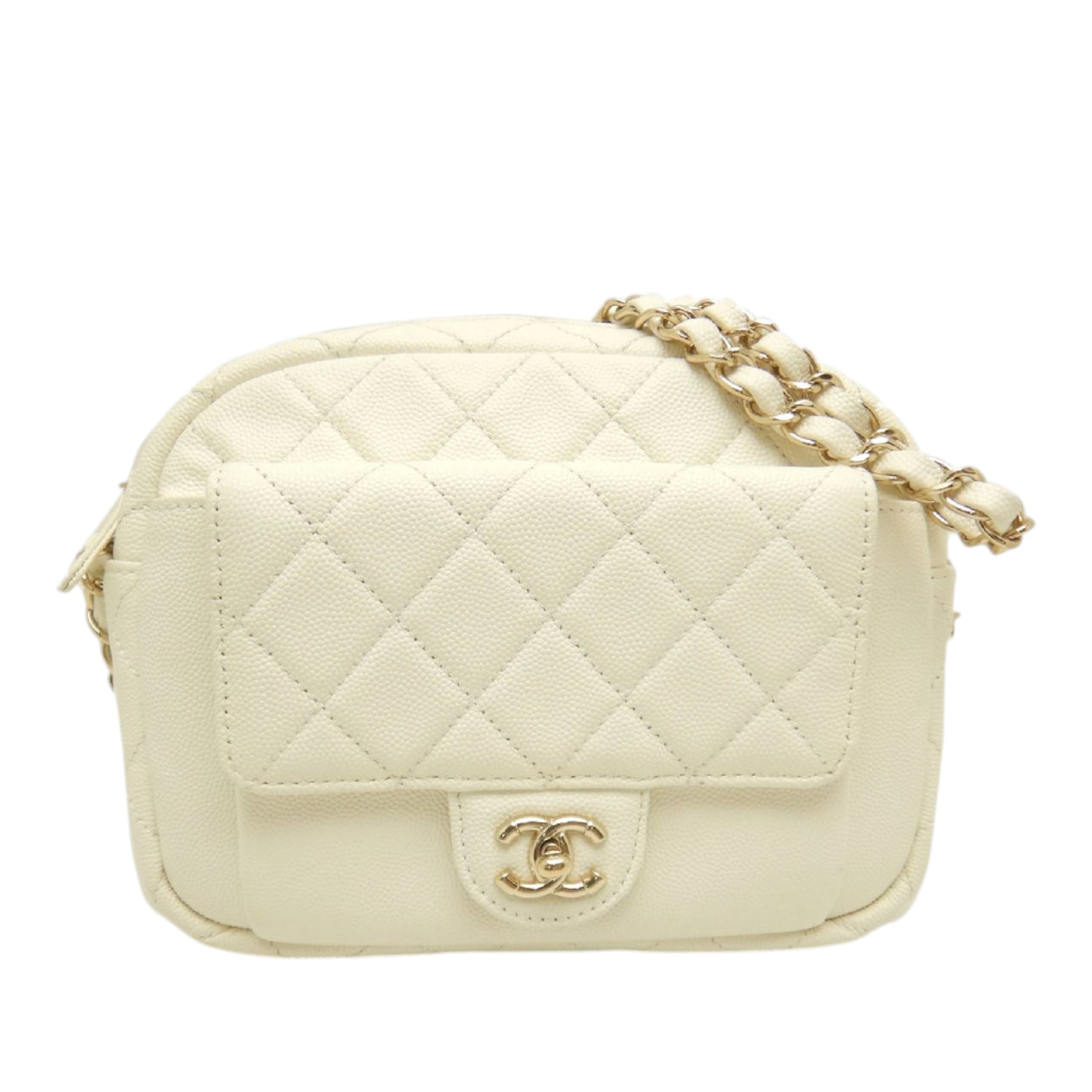 CC Quilted Caviar Day Camera Bag - Image 1
