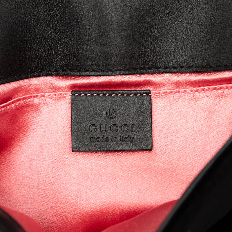 Small GG Marmont Matelasse Velvet Shoulder Bag - Image 5