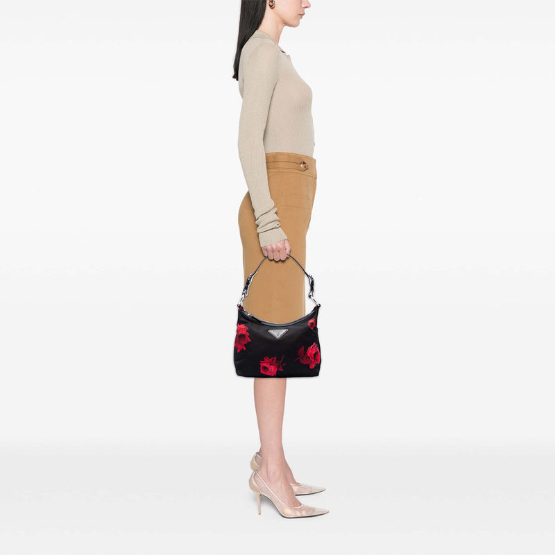 Tessuto Stampato Rose Shoulder Bag - Image 6