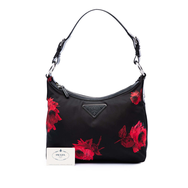 Tessuto Stampato Rose Shoulder Bag - Image 7
