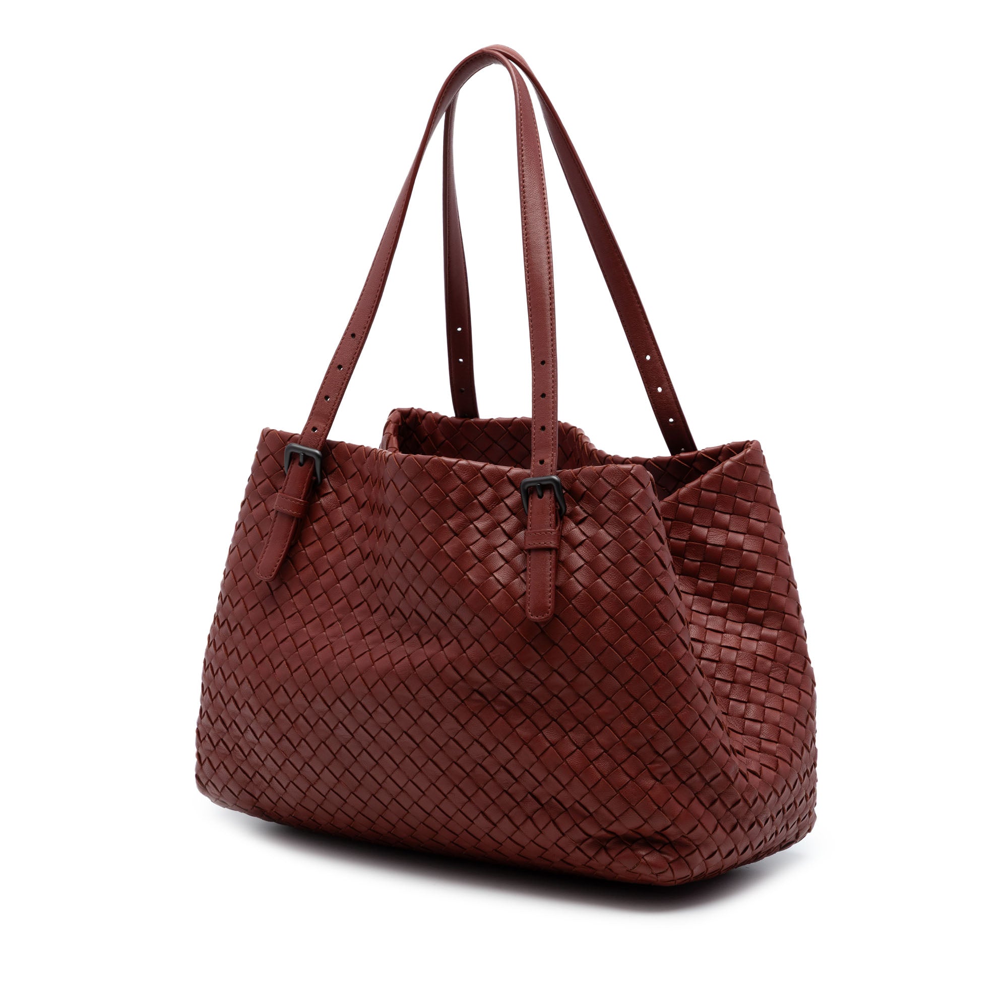 Medium Nappa Intrecciato Cesta Tote - Image 2