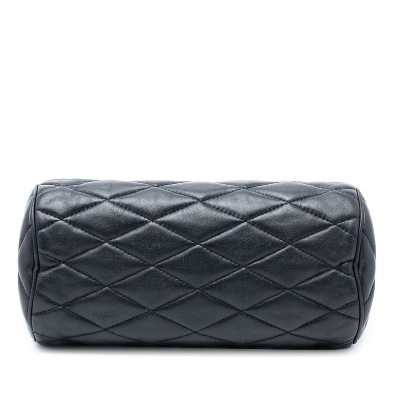 Small Quilted Lambskin Sade Tube Bag - Image 3