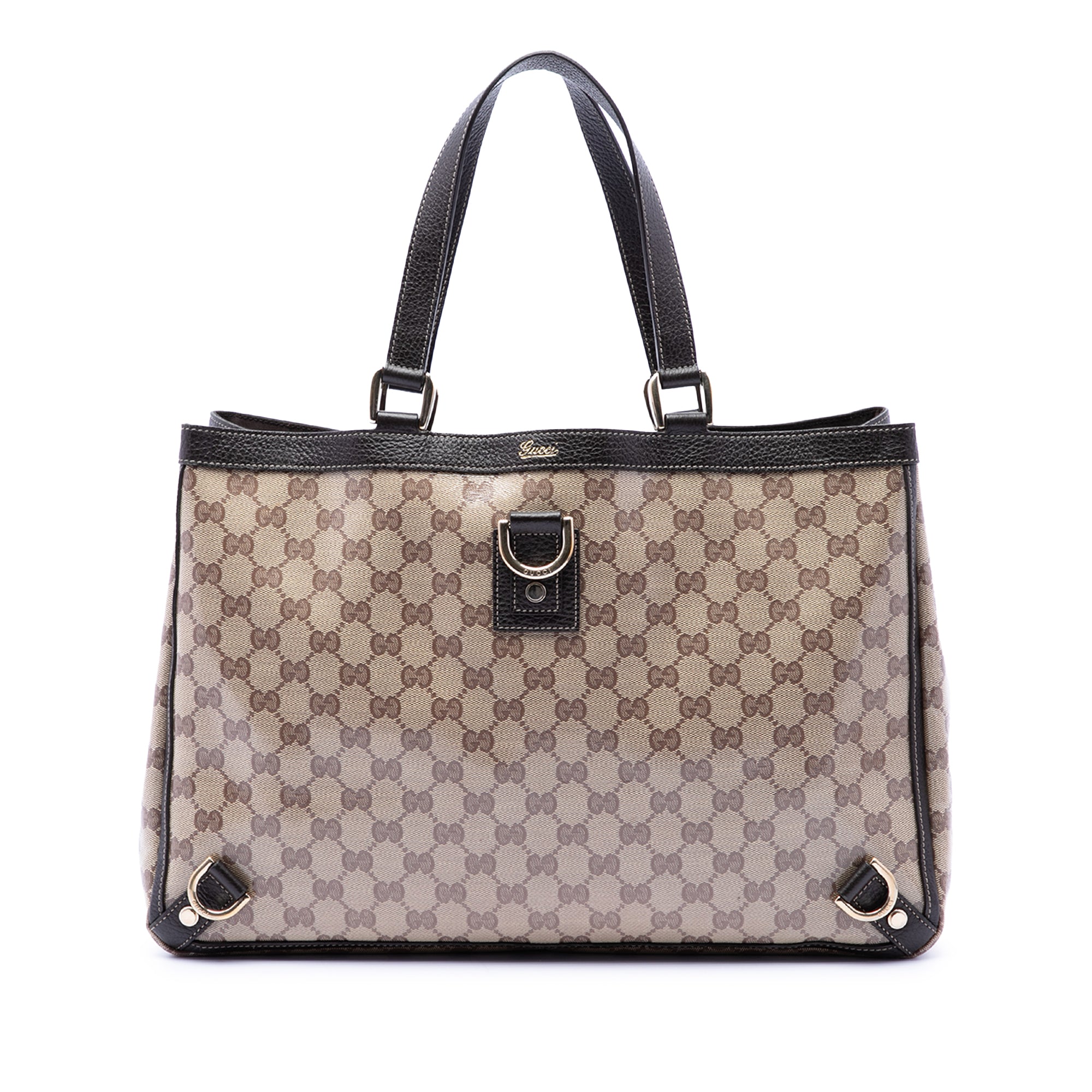 GG Crystal Abbey D Ring Tote - Image 1