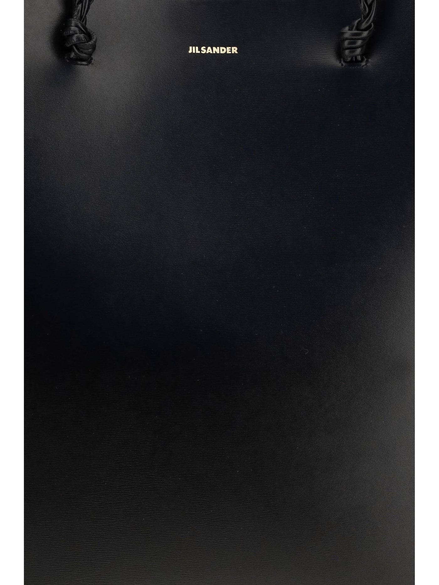 Jil Sander Calf Leather Shoulder Bag — Black