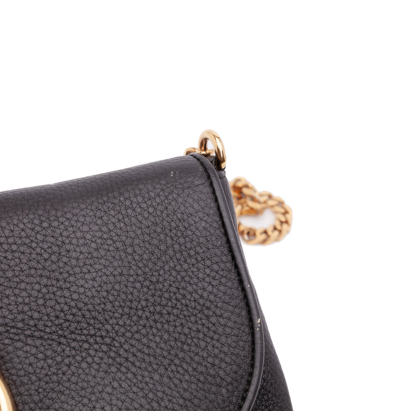 Medium Leather 1973 Chain Shoulder Bag - Image 8